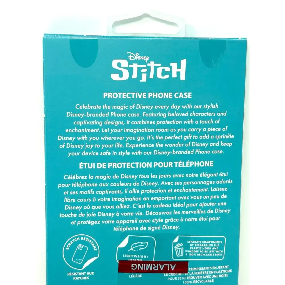 Disney Stitch Christmas iPhone 16 Pro Max Case Skinny Dip Glitter Xmas Santa NIP